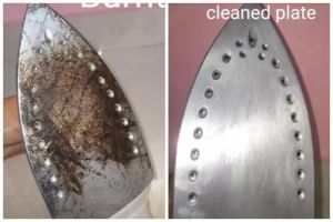 Cara mudah membersihkan kerak gosong di setrika dengan 2 bahan dapur, tak cukup cuma pakai pasta gigi
