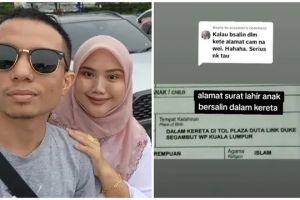 Kisah ibu melahiran anak di mobil saat perjalanan ke RS, lokasi kelahiran sang anak di akte bikin salf