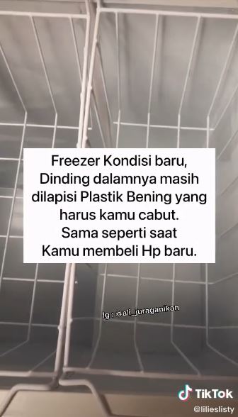 Habis beli kulkas baru? Lakukan trik simpel ini agar freezer terhindar dari bunga es tanpa alat khusus