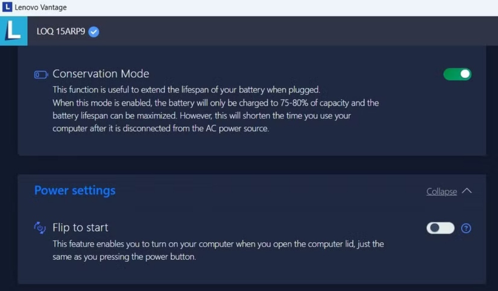 Cara menghentikan baterai laptop agar tidak terisi daya di atas 80% di Windows 11