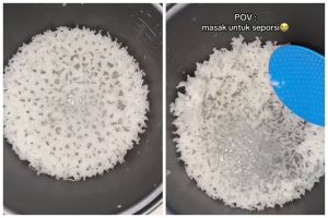 Trik sederhana mengubah nasi kering di rice cooker agar kembali pulen, hanya butuh 15 menit