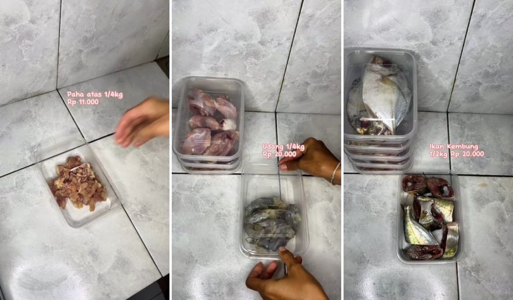 Rajin lakukan food prep, ibu rumah tangga ini hemat pengeluaran hingga ratusan ribu per bulan