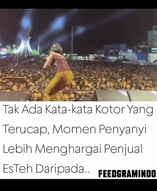 Borong es teh saat konser, sikap 2 penyanyi ini dibanding-bandingkan dengan Gus Miftah