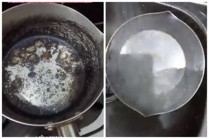 Tanpa merebus baking soda dan cuka, ini cara bersihkan panci gosong hitam cuma pakai 1 jenis minuman