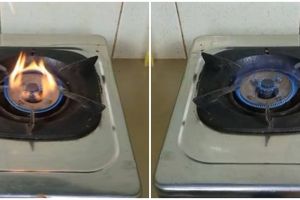 Tak banyak yang tahu, ini penyebab api kompor gas menyala merah dan cara mengatasinya jadi biru
