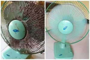 Trik cepat bersihkan debu kipas angin dalam 15 menit dengan satu bahan dapur, tak repot bongkar