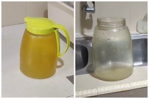 Cara membersihkan noda kunyit di teko plastik jadi kinclong bak baru, ampuh tanpa sabun cuci piring