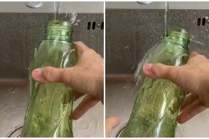 Cara mencuci botol bau pakai 2 bahan dapur, nggak lagi malas minum