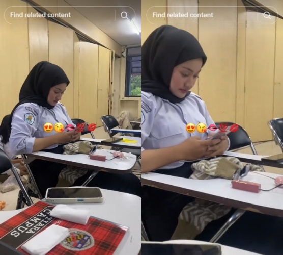 Mahasiswa ini punya teman sekelas 'kembaran' Dinda Hauw, saking miripnya sampai dikira sang artis