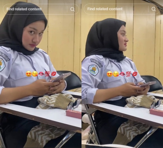 Mahasiswa ini punya teman sekelas 'kembaran' Dinda Hauw, saking miripnya sampai dikira sang artis