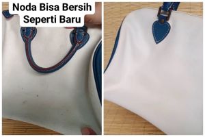 Cara membersihkan tas lama noda kusam agar kinclong lagi pakai 3 bahan dapur