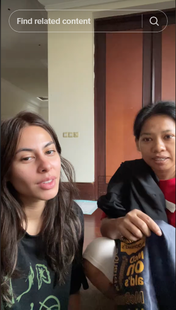 Suka ajak ART-nya bikin video TikTok, alasan Valerie Thomas ini banjir pujian