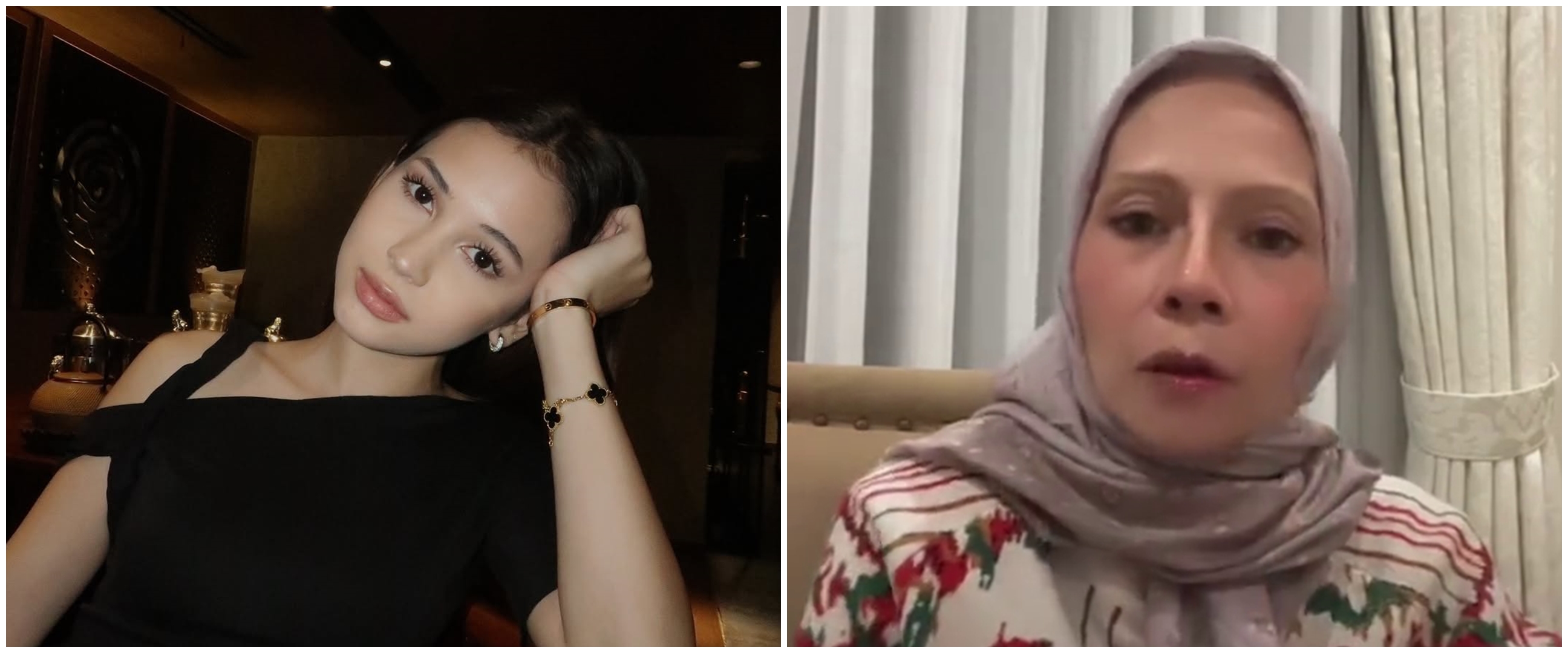Kecewa sikap anak, ibu Sandrinna Michelle beri tantangan usai sang artis pilih hengkang dari rumah