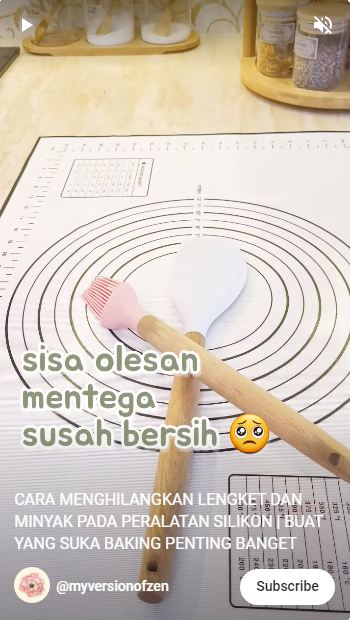 Andalkan 1 bahan dapur, begini trik mudah hilangkan noda minyak di peralatan dapur berbahan silikon