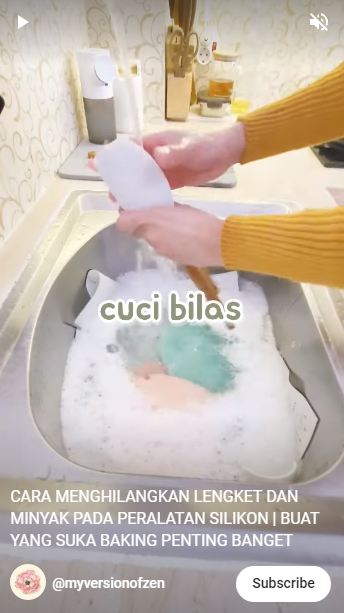 Andalkan 1 bahan dapur, begini trik mudah hilangkan noda minyak di peralatan dapur berbahan silikon