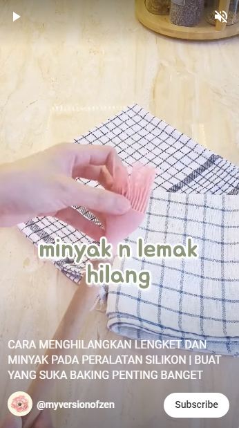 Andalkan 1 bahan dapur, begini trik mudah hilangkan noda minyak di peralatan dapur berbahan silikon