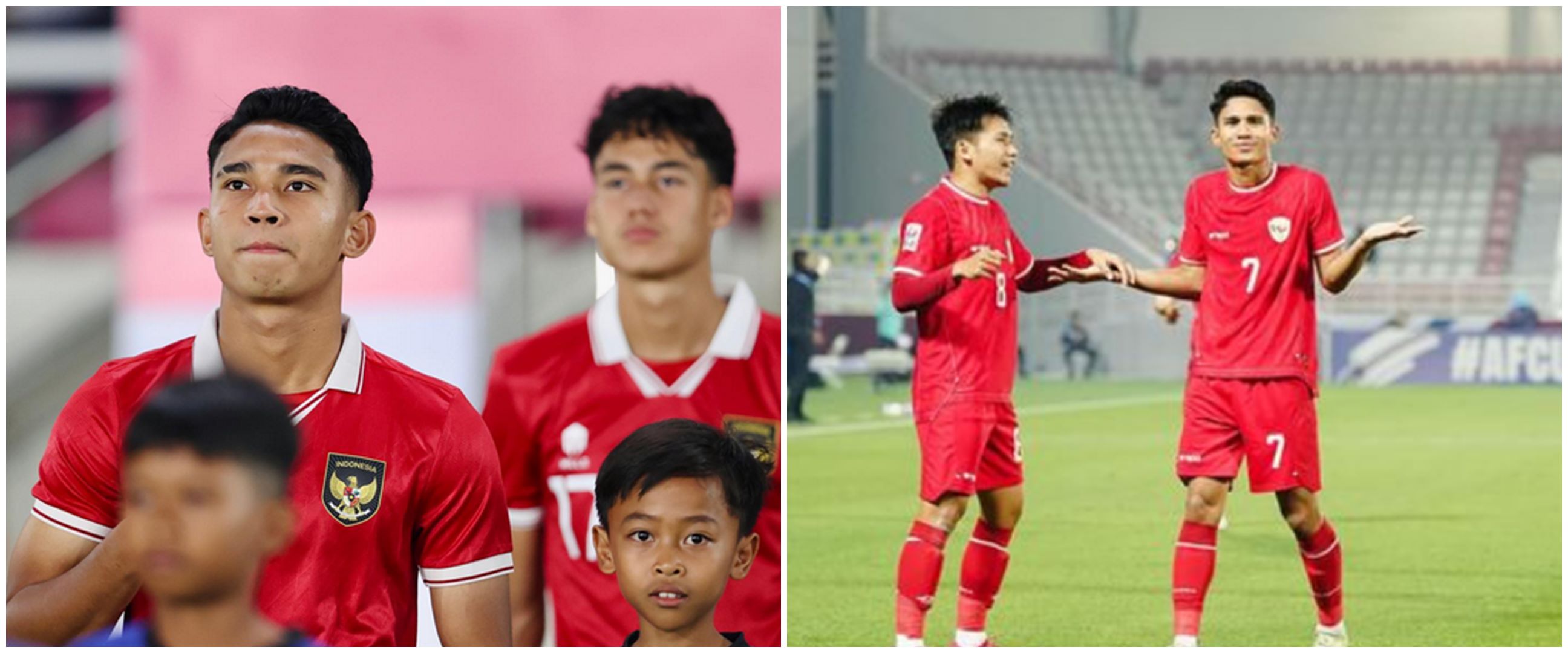 Kena kartu merah saat lawan Laos, Marselino Ferdinan minta maaf pada Shin Tae-yong