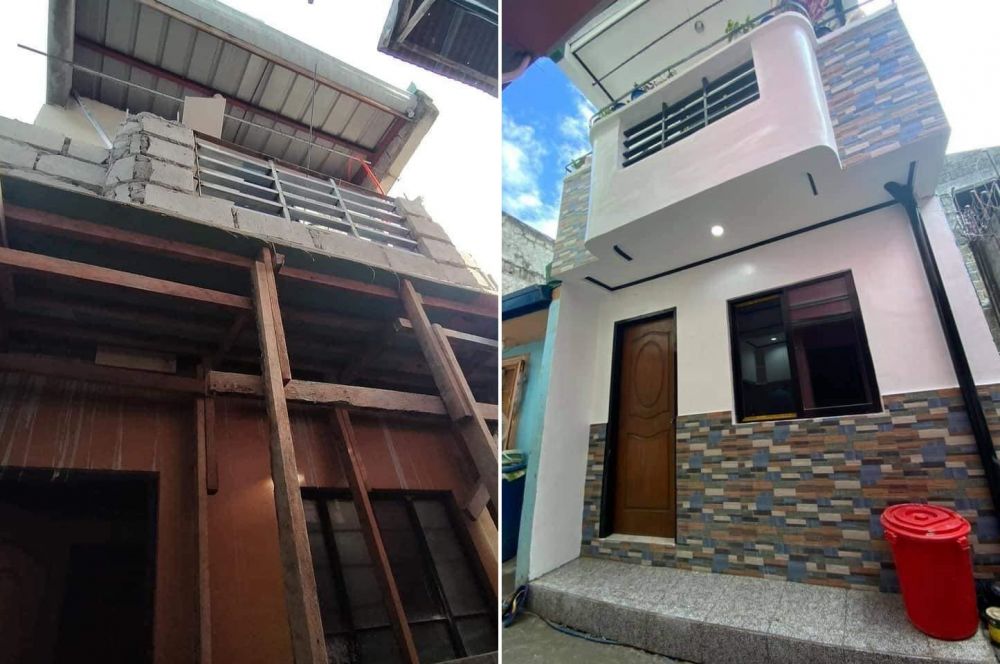 Dulu sempit dan berantakan, 11 before-after rumah mungil dua susun ini jadi minimalis modern