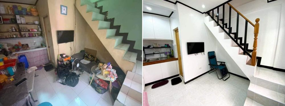 Dulu sempit dan berantakan, 11 before-after rumah mungil dua susun ini jadi minimalis modern