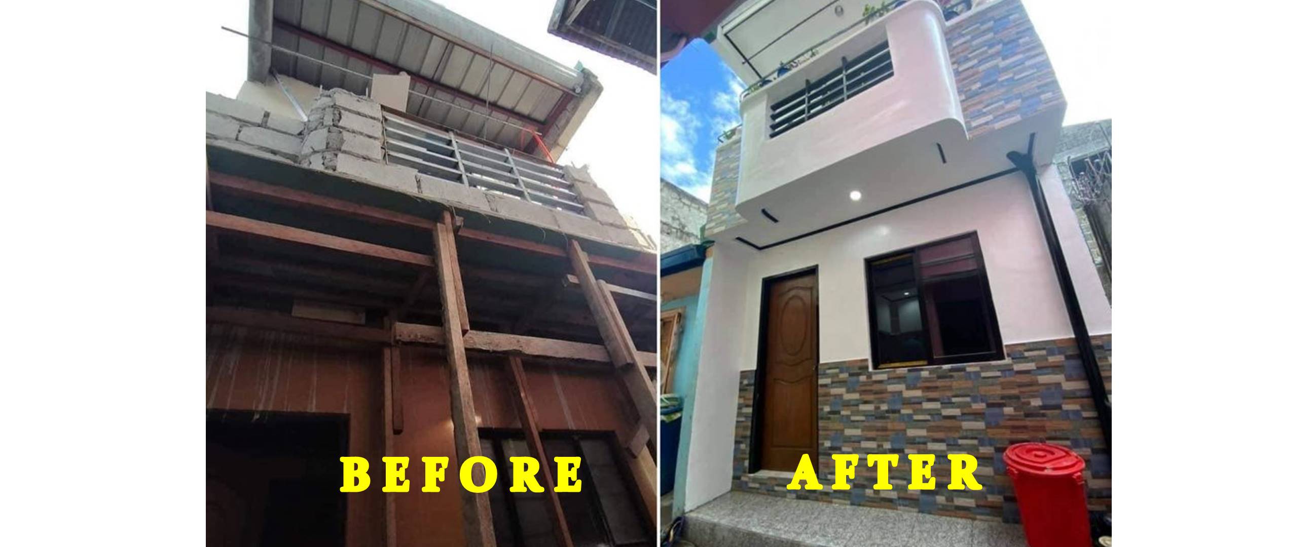 Dulu sempit dan berantakan, 11 before-after rumah mungil dua susun ini jadi minimalis modern