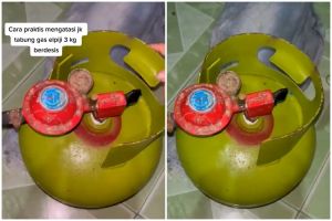 Trik mengatasi tabung gas elpiji berdesis pakai 2 alat sederhana, tak perlu ganti karet baru