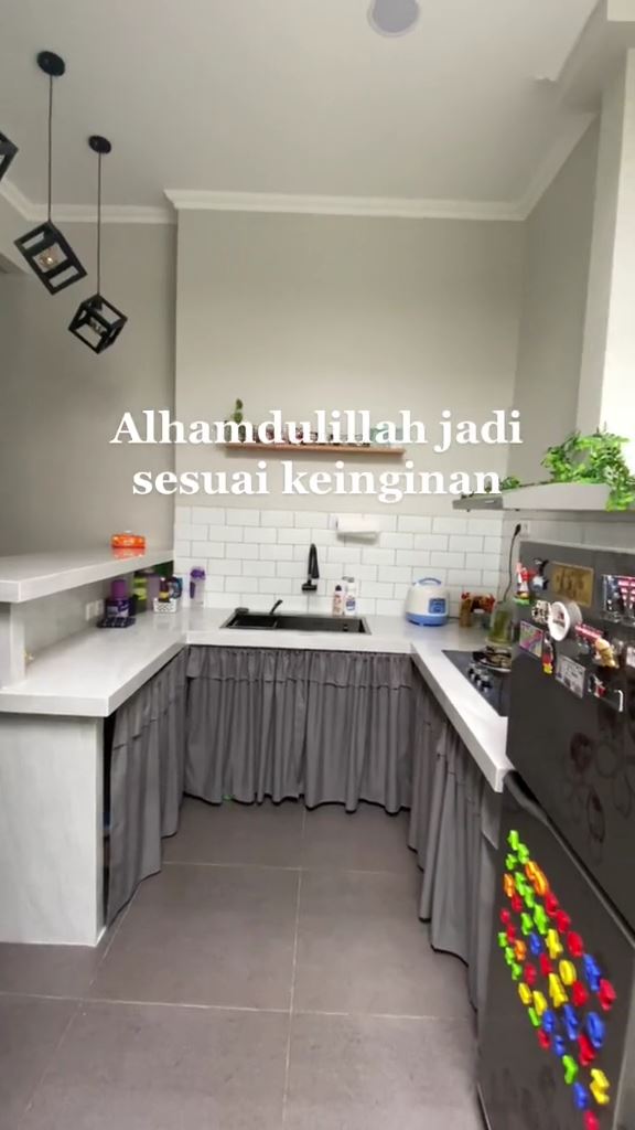 Inspirasi makeover dapur rumah subsidi tema semi outdoor, ini 9 potretnya yang bikin masak jadi nyaman