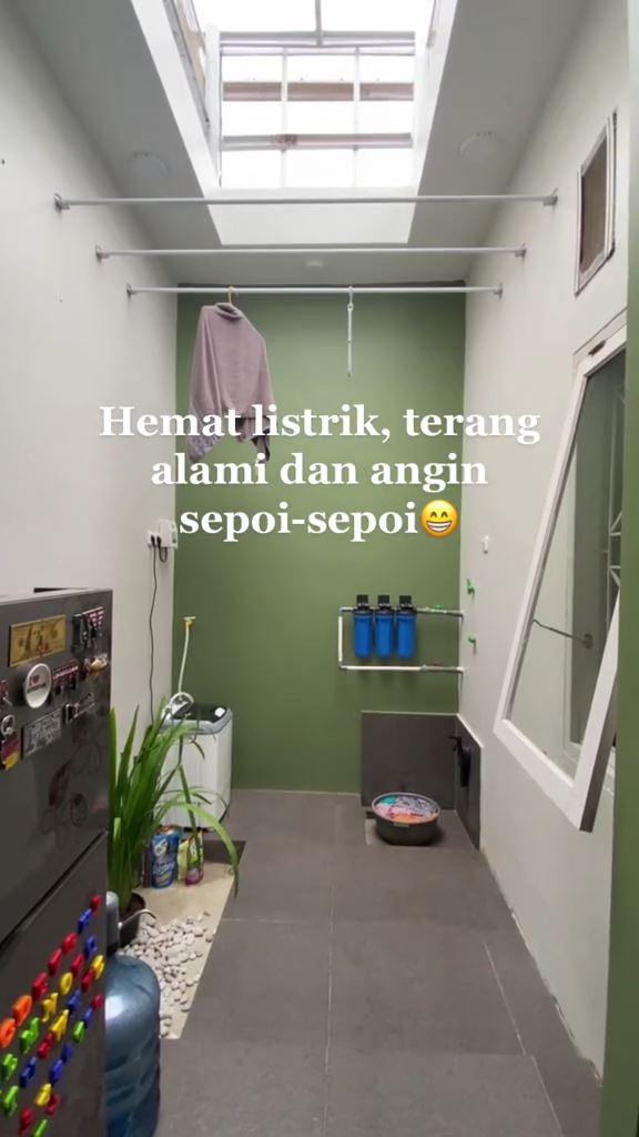 Inspirasi makeover dapur rumah subsidi tema semi outdoor, ini 9 potretnya yang bikin masak jadi nyaman