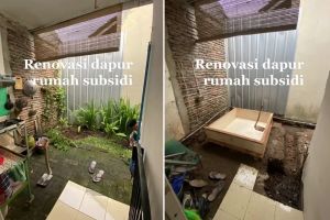 Inspirasi makeover dapur rumah subsidi tema semi outdoor, ini 9 potretnya yang bikin masak jadi nyaman