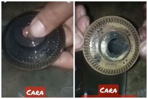 Tak perlu direndam sitrun, ini trik mudah bersihkan burner kompor hitam dekil pakai 1 bahan dapur