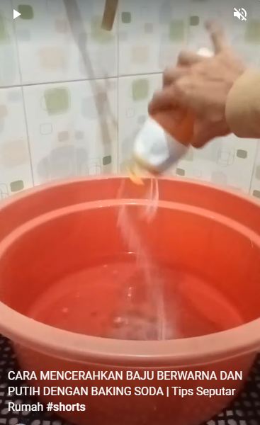 Trik mengembalikan warna pakaian yang sudah pudar dan kusam, cuma pakai 2 bahan dapur sederhana