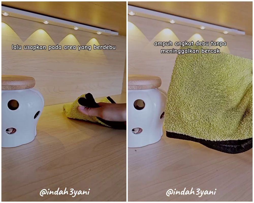 Cara basmi debu di perabot rumah pakai 3 bahan dapur, noda tidak menumpuk dan hasilnya langsung bersih