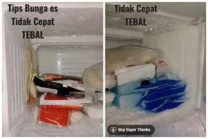 Cara mudah mencairkan bunga es tebal dalam sekejap, tak perlu gunakan kipas