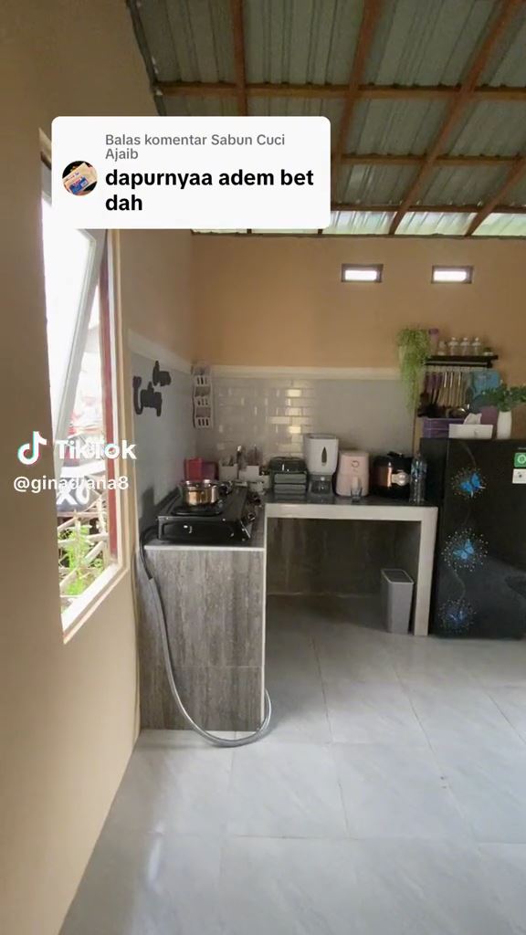 Tak perlu kitchen set mahal, 9 potret dapur rumah subsidi ini pas buat pencinta gaya minimalis