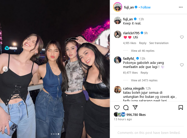 Fadly Faisal beri peringatan Fuji jangan dimanfaatkan, sindiran menohok untuk Aisar Khaled?