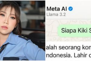Jawaban endingnya bikin ngakak, begini chat Kiky Saputri dengan Meta AI tanya tentang siapa dirinya