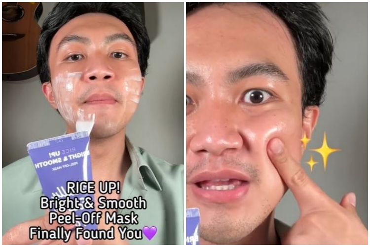 Review Finally Found You Rice Up Peel Off Mask Diklaim Bikin Wajah 