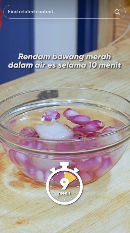 Cara mengiris bawang merah antidrama supaya nggak perih di mata, ampuh tanpa perlu pakai tisu