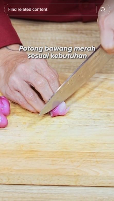Cara mengiris bawang merah antidrama supaya nggak perih di mata, ampuh tanpa perlu pakai tisu