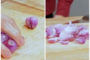 Cara mengiris bawang merah antidrama supaya nggak perih di mata, ampuh tanpa perlu pakai tisu