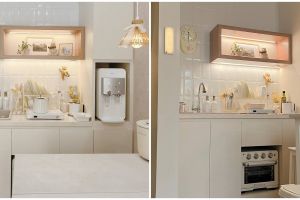 Mungil tapi estetik, 9 potret dapur bergaya Korea ini isinya lengkap dan bisa jadi ide desain 2025