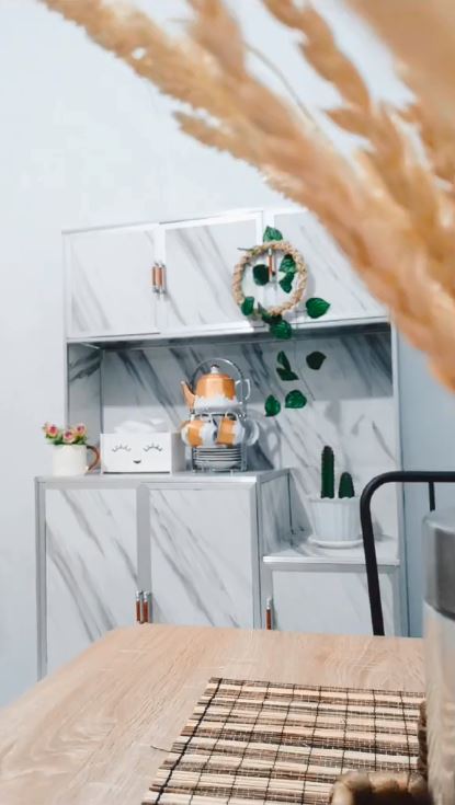 Tanpa kitchen set mahal, 11 potret dapur sederhana usai dimakeover ini hasilnya bikin mata susah kedip