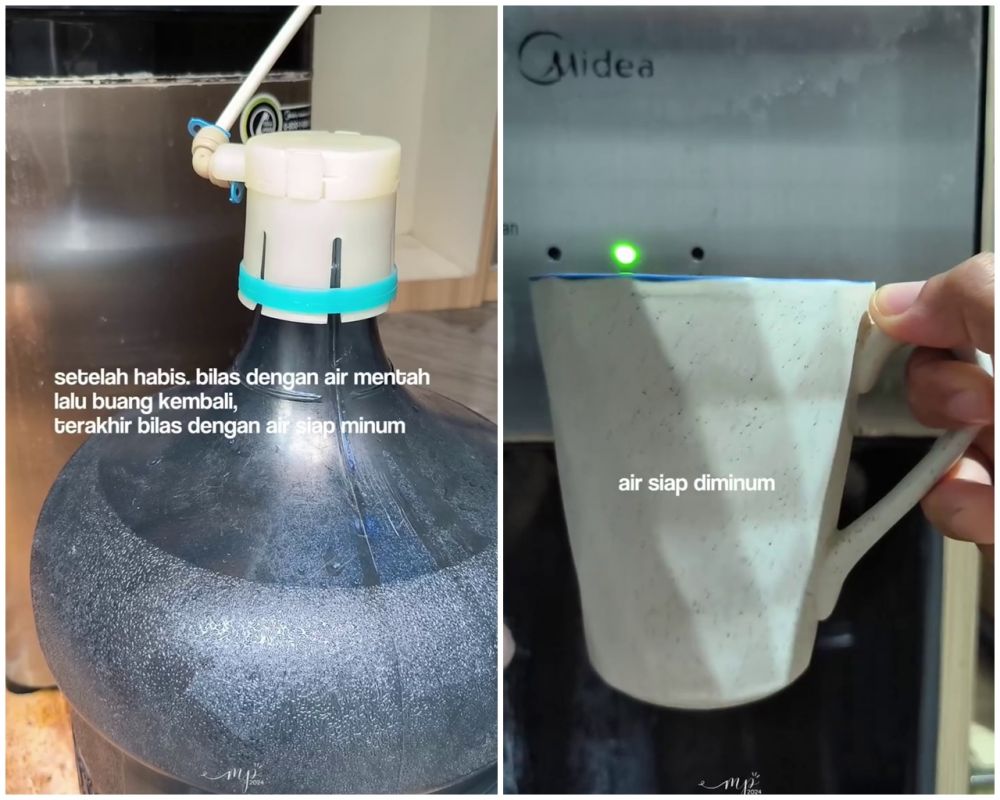 Tanpa dibongkar, ini cara mudah bersihkan tangki dispenser agar air minum tetap bersih dan higienis