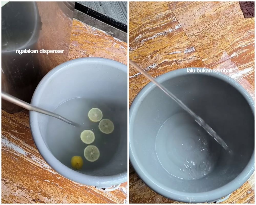 Tanpa dibongkar, ini cara mudah bersihkan tangki dispenser agar air minum tetap bersih dan higienis