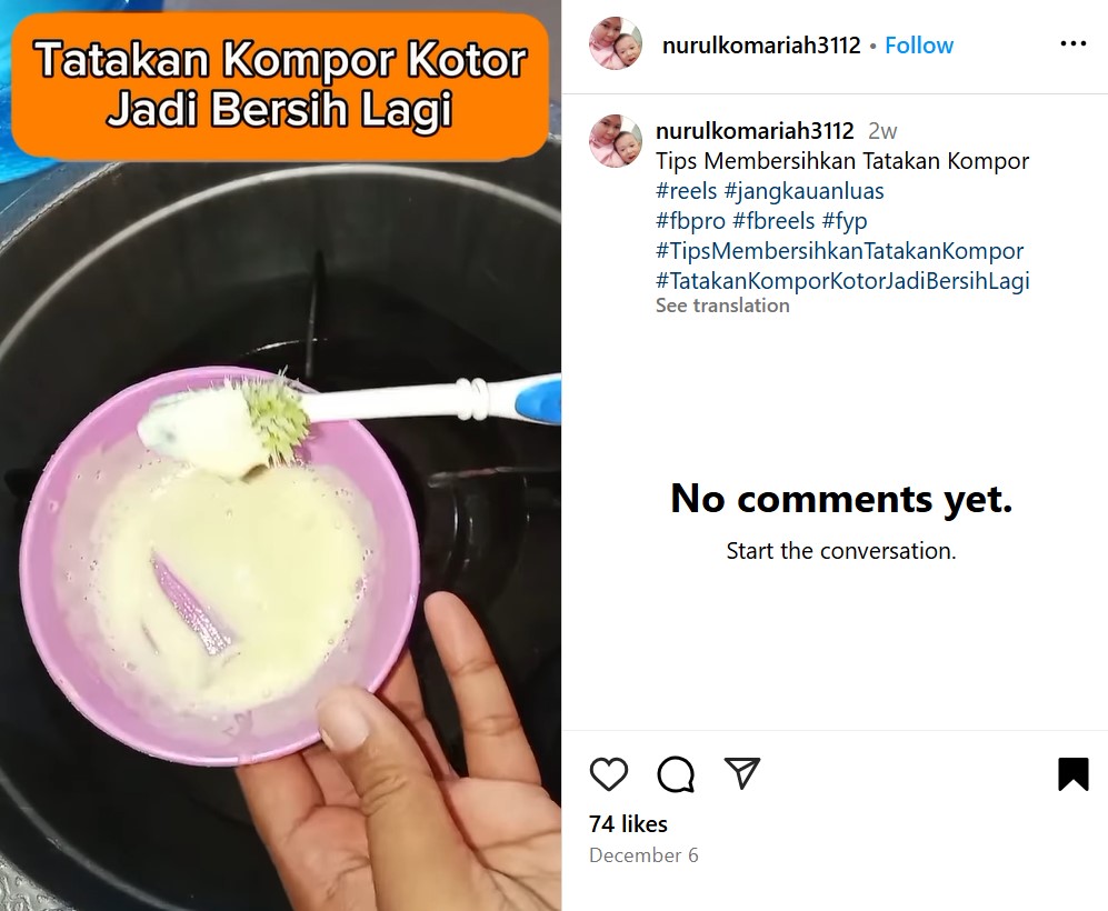 Punya tatakan kompor berkerak dan penuh lemak? Begini cara membersihkannya agar kinclong tanpa cuka