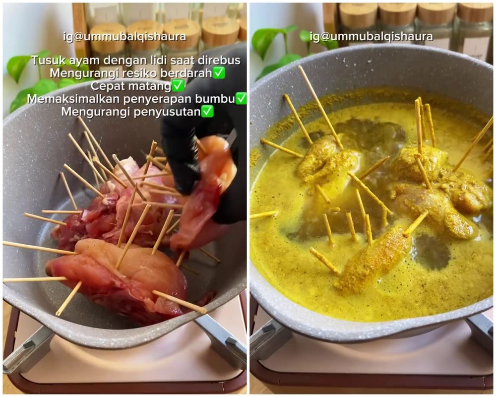 Tak perlu disayat, ini trik mengolah daging ayam agar tak berdarah dan bikin bumbu meresap sempurna