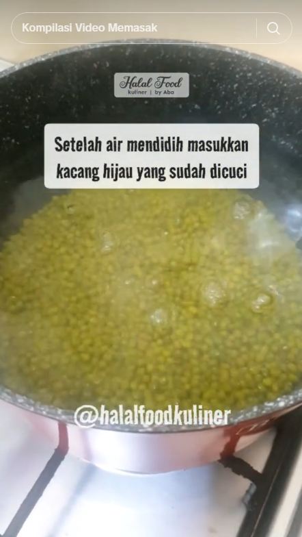 Cara rebus kacang hijau tanpa perendaman, cepat empuk dan hemat gas dalam 10 menit