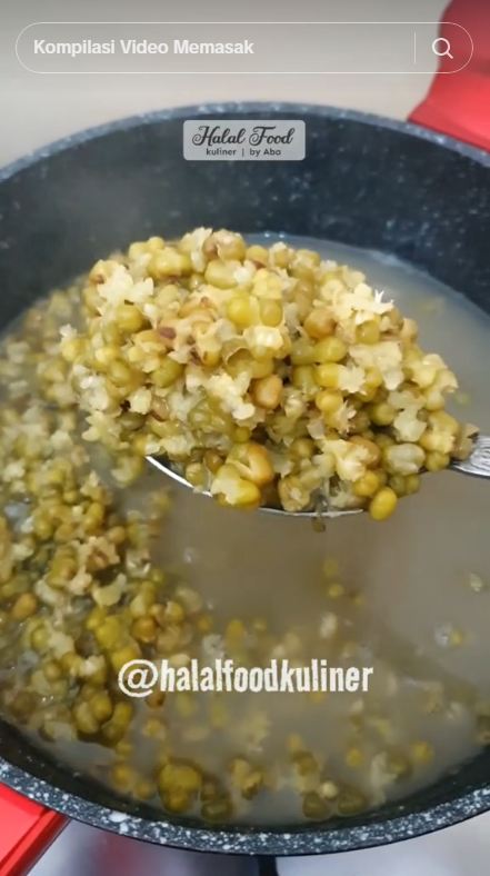 Cara rebus kacang hijau tanpa perendaman, cepat empuk dan hemat gas dalam 10 menit