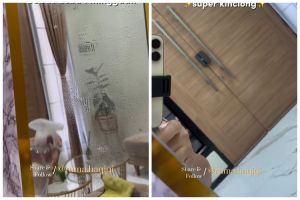 Trik agar kaca selalu bebas debu, berkilau, dan tak buram, cukup semprot pakai 1 bahan dapur ini