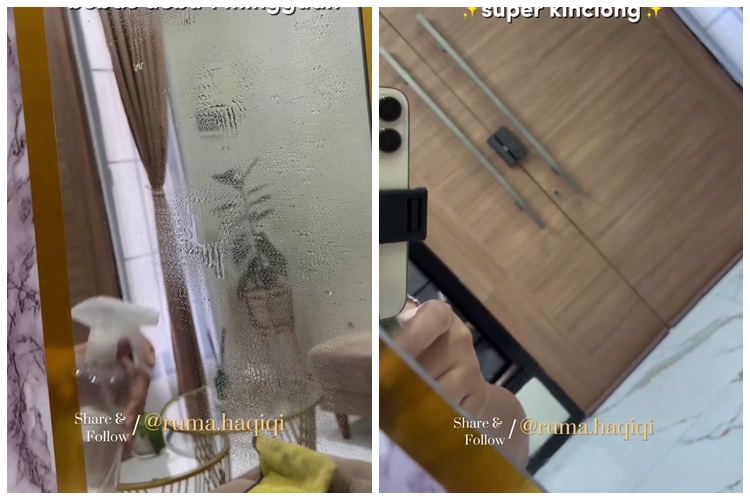 Trik agar kaca selalu bebas debu, berkilau, dan tak buram, cukup semprot pakai 1 bahan dapur ini