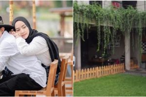 Huniannya di jogja asri pinggir sawah, intip 9 potret dapur kayu Cella Kotak viewnya langsung taman